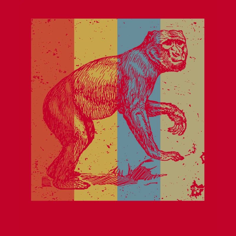 Save the Gorilla - retro birthday gift