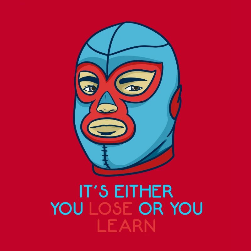 Entweder du verlierst oder du lernst