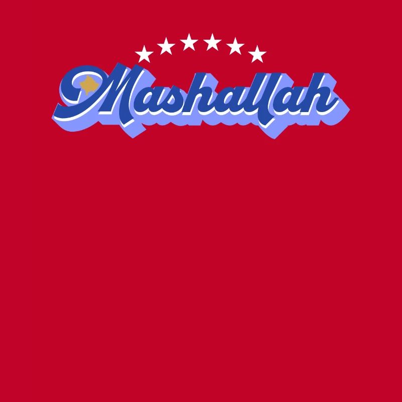 Mashallah Kosovo Style drapeau kosovar