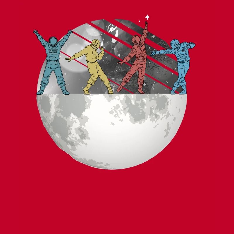 Astronaut Space Moon Space Retro