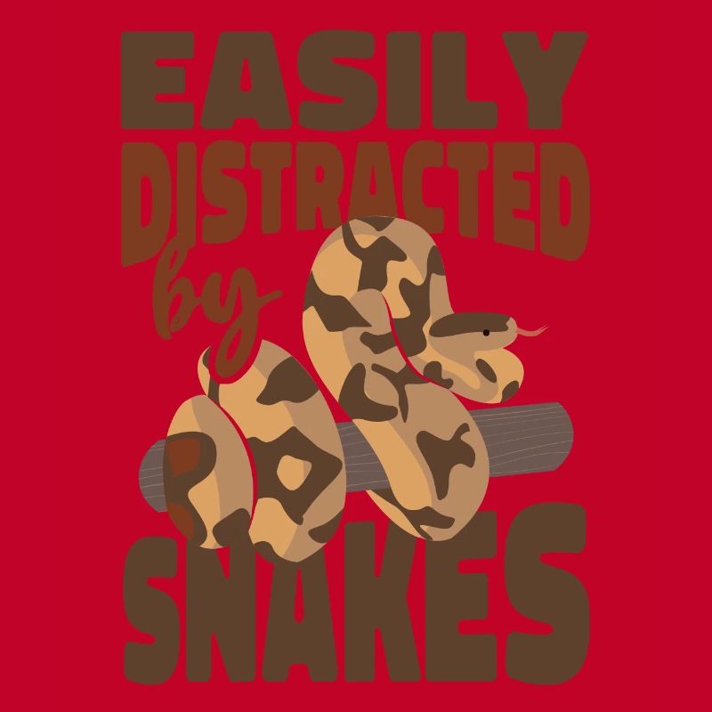 Serpent facilement distrait par