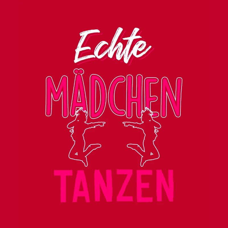 Echte Mädchen tanzen