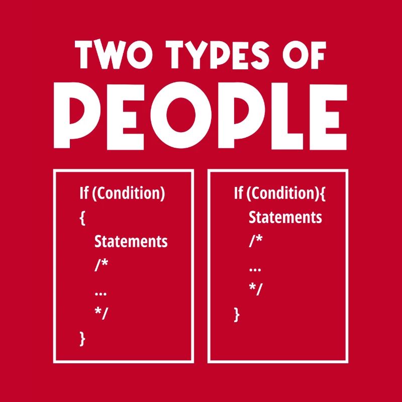 Two Types Of People Software Developer Programmer