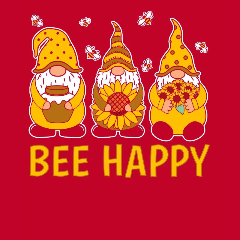 Abeille heureuse