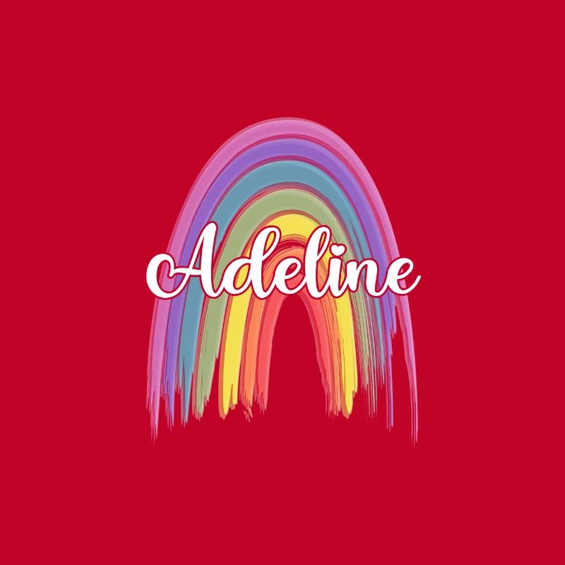 ADELINE Rainbow Cursive