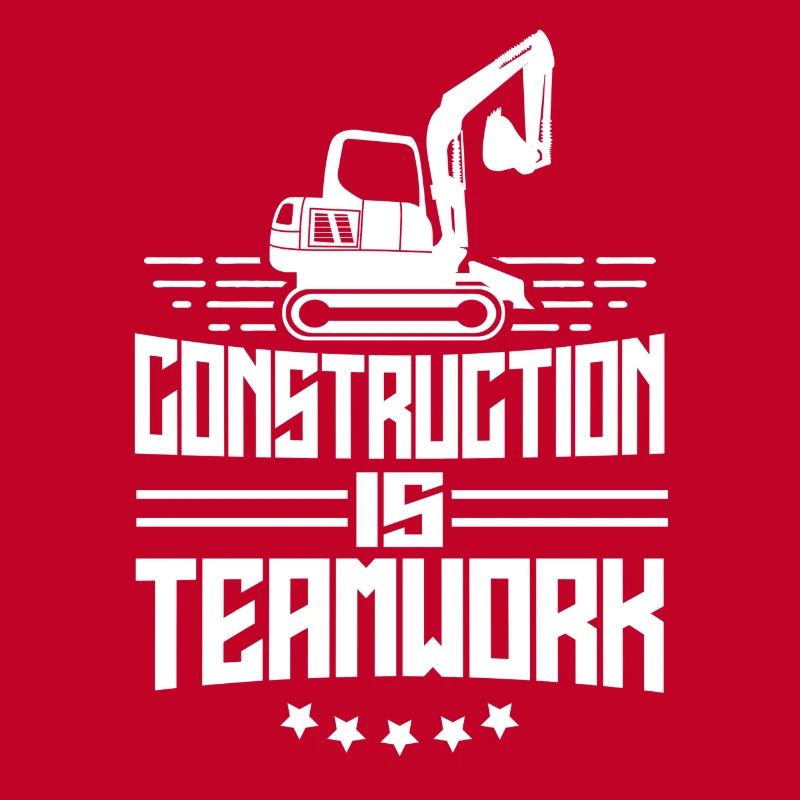 Les travaux de construction sont un travail d’équipe Travail d’équipe Construction Chantier de construction