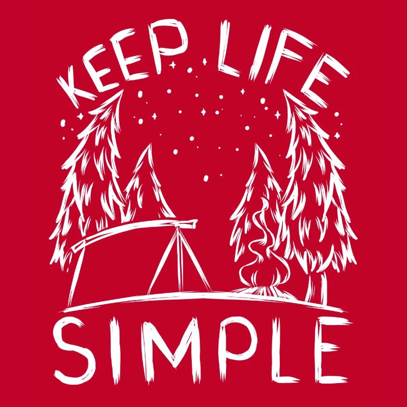 Camper Campsite Camp Keep Life Simple Camping