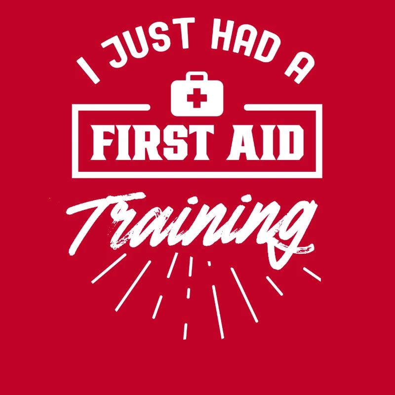 I just had a first aid course teacher