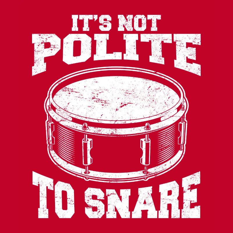 Ce n’est pas poli de piéger drôle de percussions de batteur