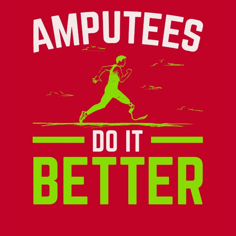 Amputierte machen es besser Amputation Amputiert