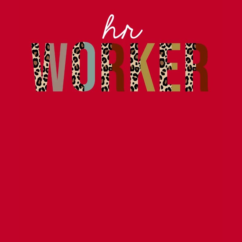 hr worker hr worker leopardHR Worker Leopard Print