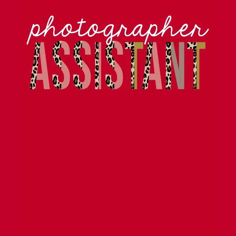 Fotograf Assistant Leopard Print lustiges Geschenk