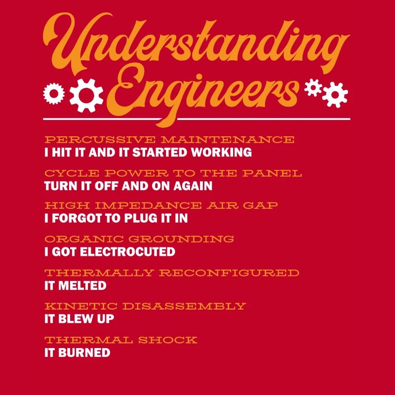 Engineers Understanding, Engineering
