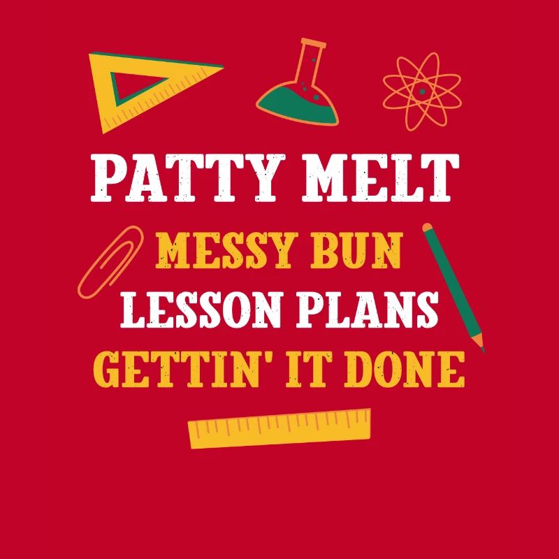 Patty Melt Messy Bun Plans de leçon Drôle d’enseignant