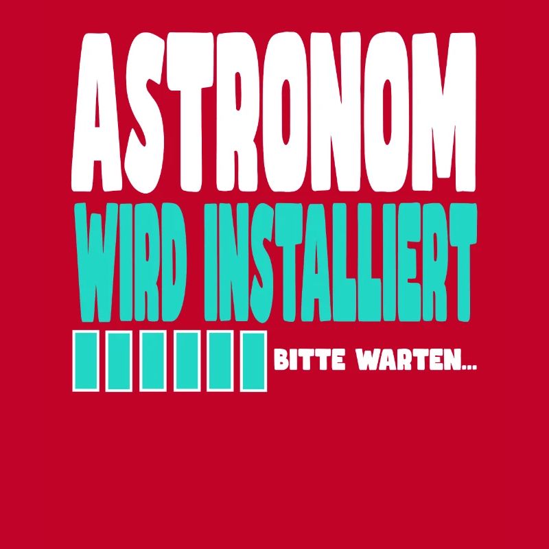 Astronom wird installiert