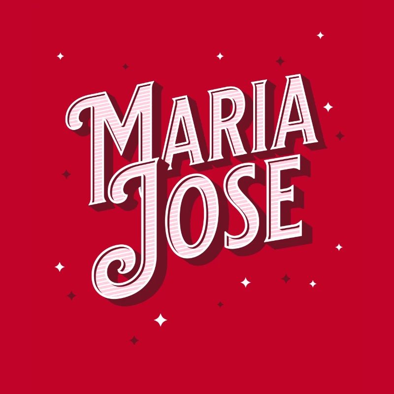 Maria Jose name personalized