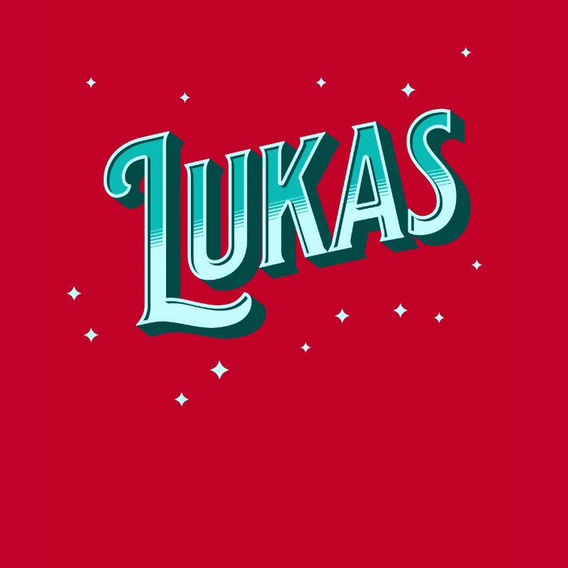 Lukas' name personalized