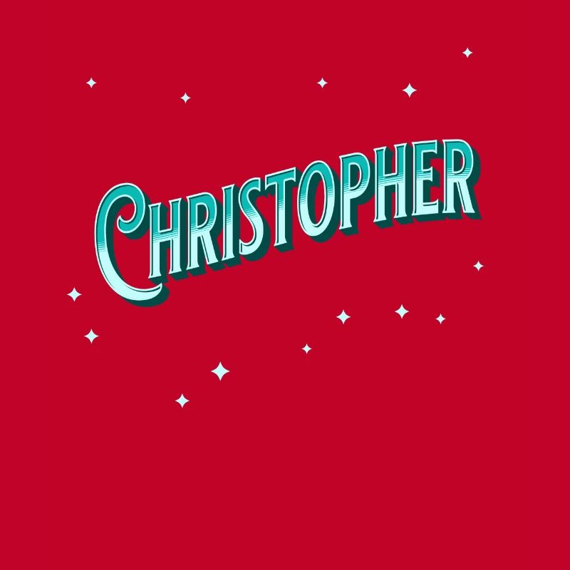 Christopher name personalized