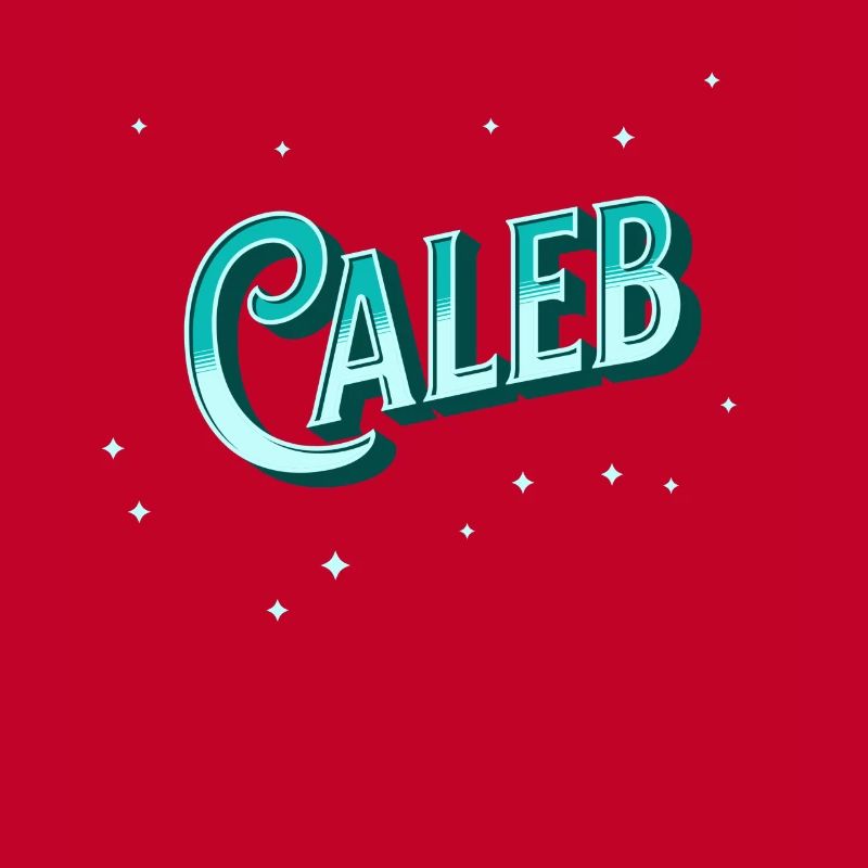 Caleb name personalized
