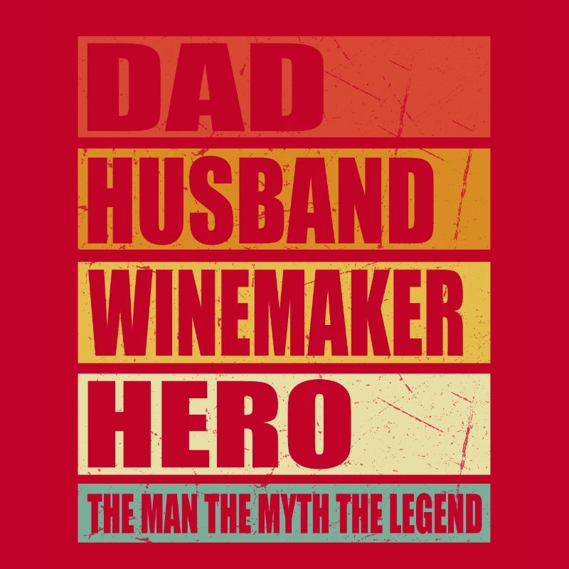 Vater Ehemann Winzer Held