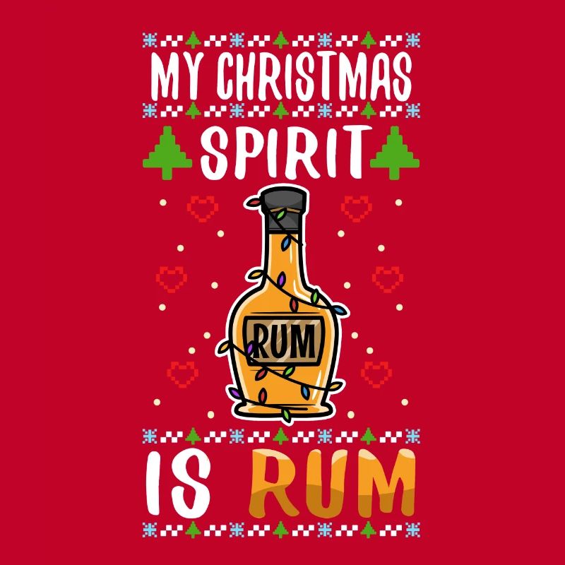 Mon de Noël est le rhum