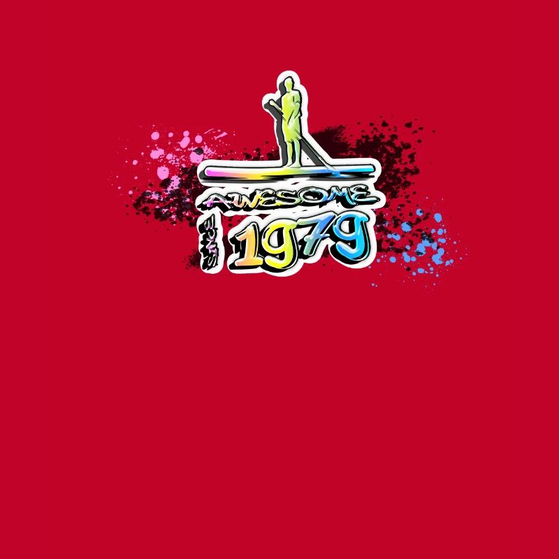 Awesome since 1979, SUP, Paddleboard, Graffiti,