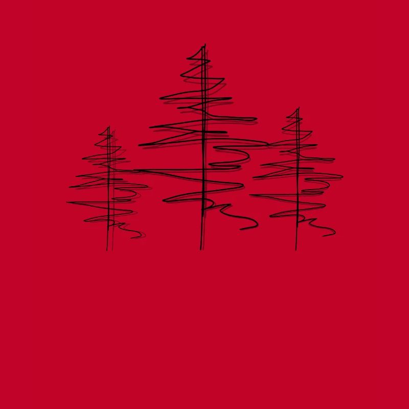 Tree Forest Lineart
