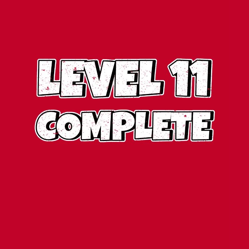Level 11 Complete Geburtstagsgeschenk 11 Jahre