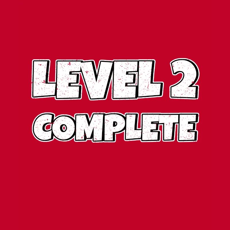 Level 2 Complete Geburtstagsgeschenk 2 Jahre