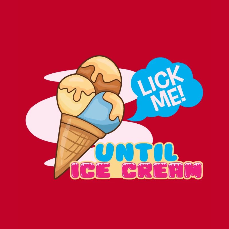 Eiscreme logo Sommer Softeis Geschenkidee