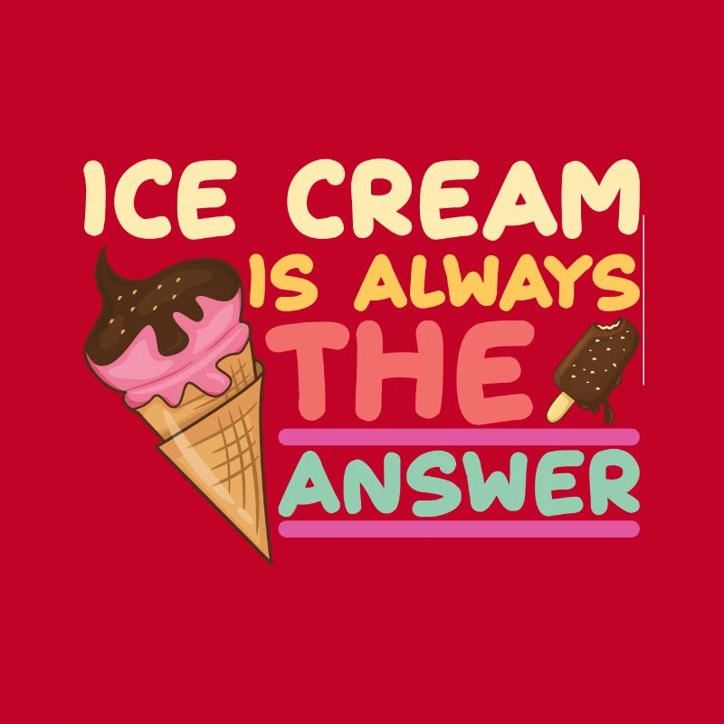 Eiscreme logo Sommer Softeis Geschenkidee