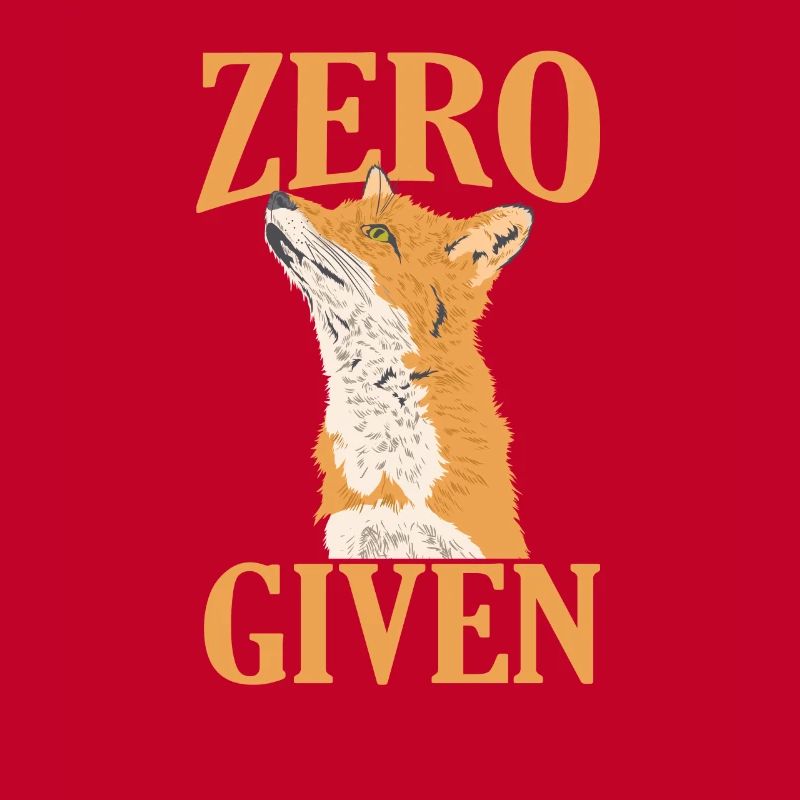 Zero given fox wilderness animal fox