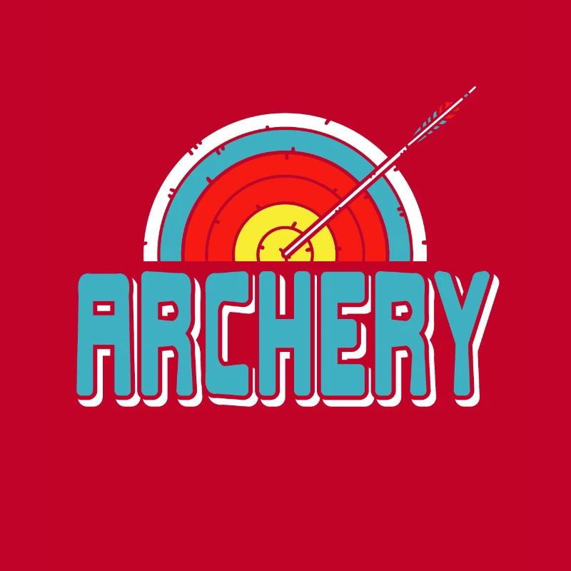 Tir à l’arc avec flèche et cible
