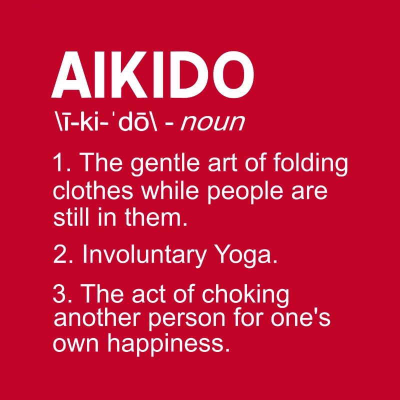 Explication de l’Aïkido drôle