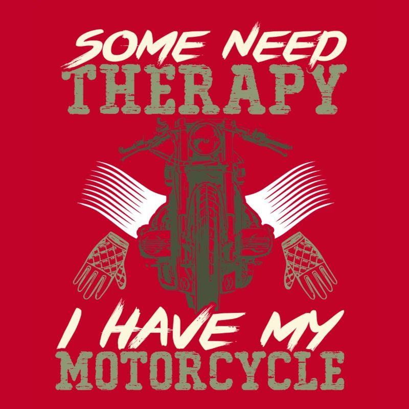 Motorcycle Therapy Biker