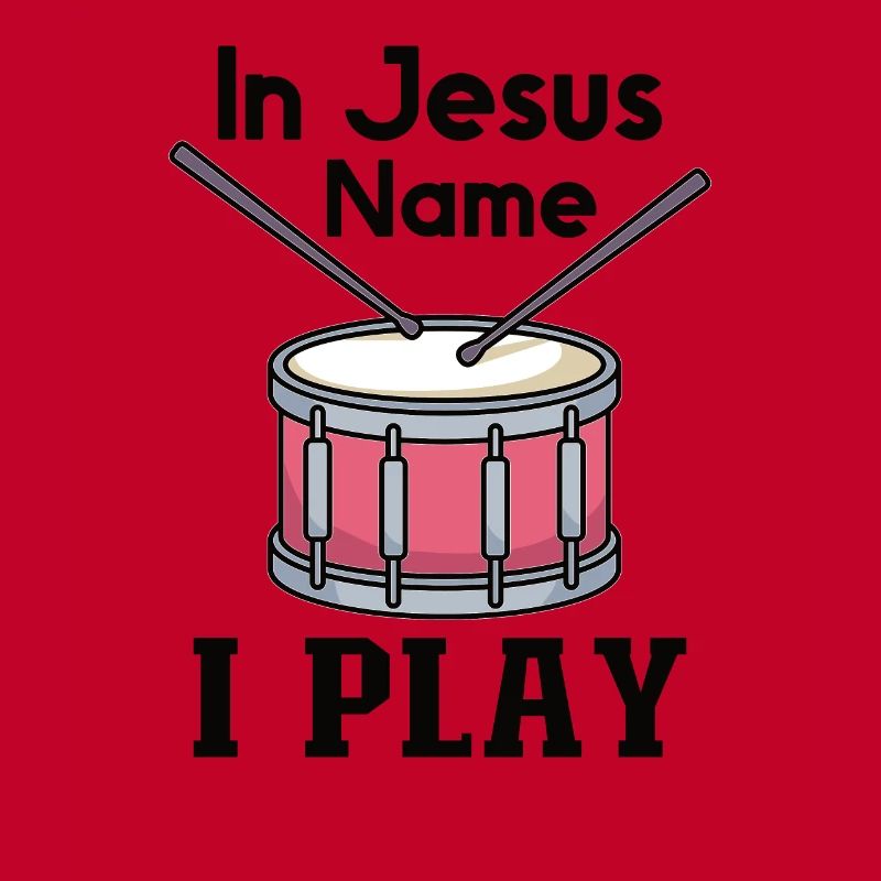 Drum Player Jesus Drum set Pick Jesus Drums Player