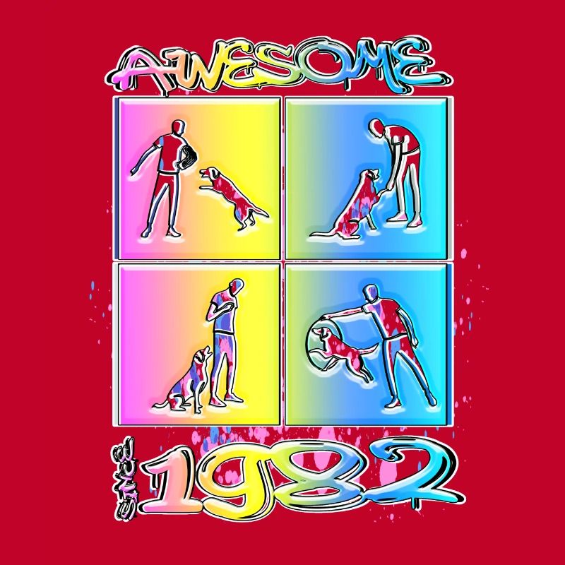 Awesome since 1982. Agility, Hundetraining