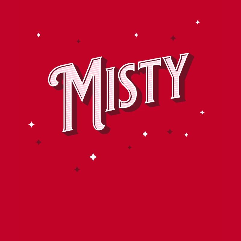 Misty name personalized