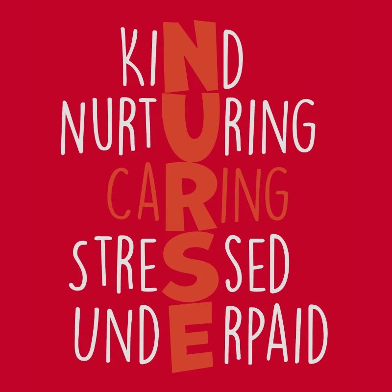 Nurses Kind Nurturing Caring Stressed and Underpai