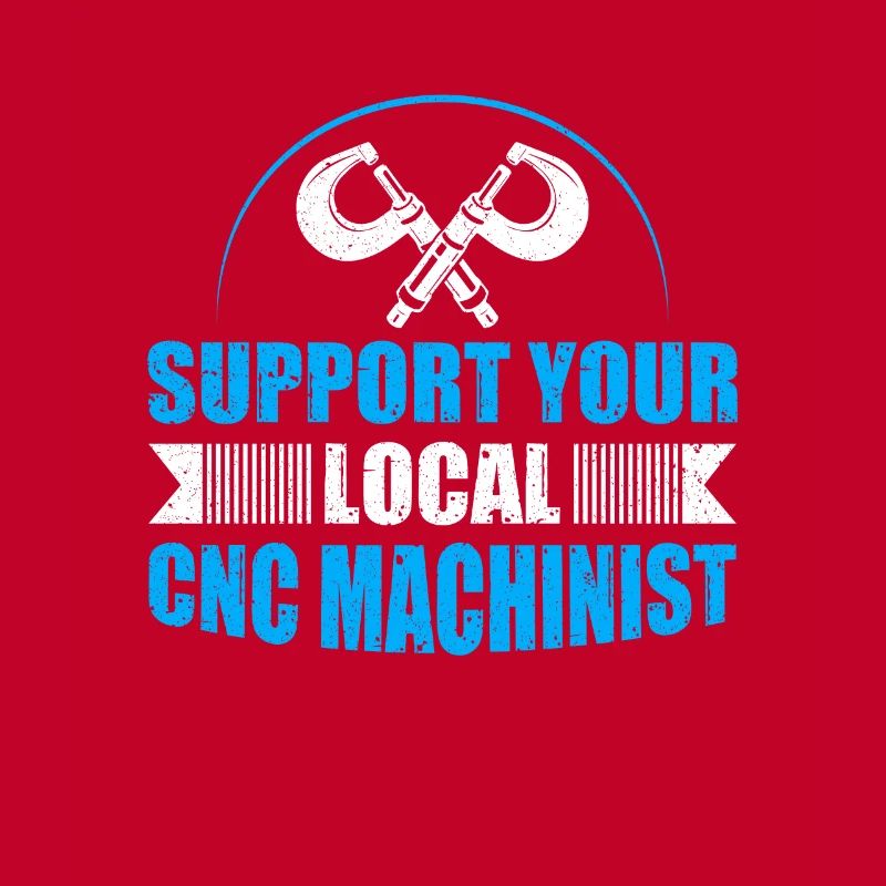 Mechanic CNC operator CNC milling cutter