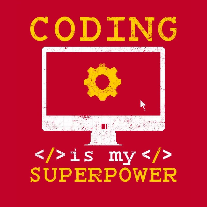 Le codage est mon superpouvoir Programmeur de logiciels Codeur