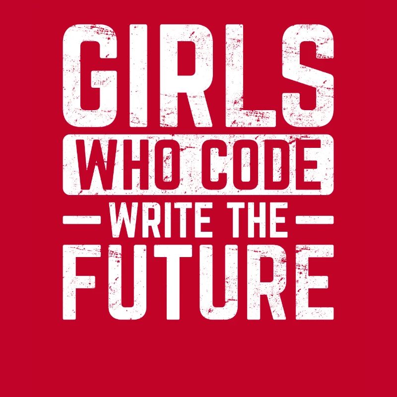 Girl Coder Write The Future Software Programmer Co