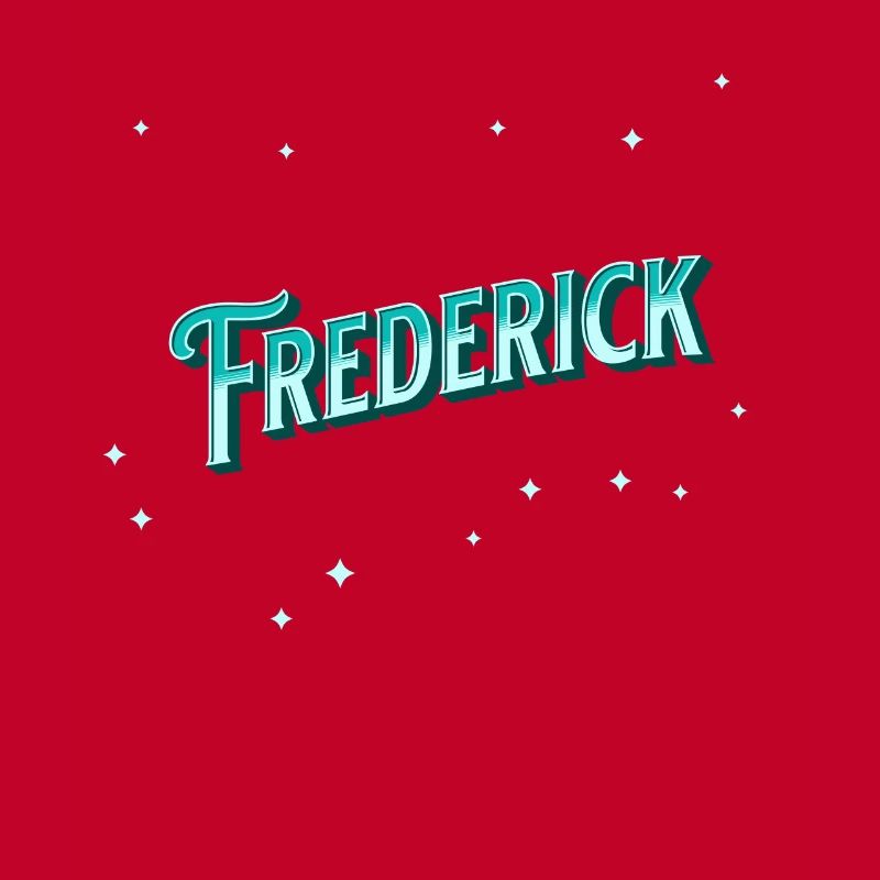 Frederick name personalized