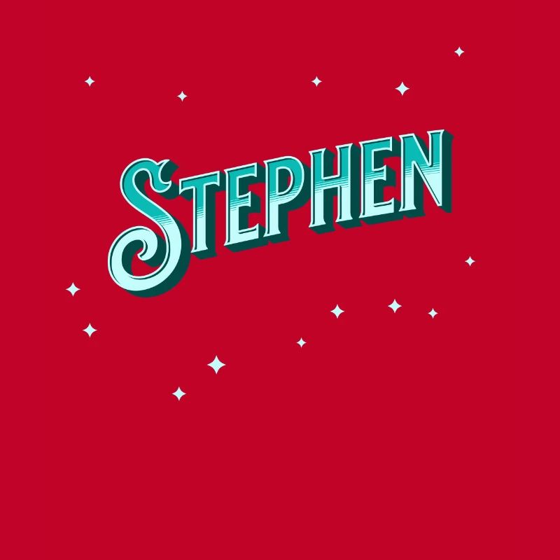 Stephen's name personalized