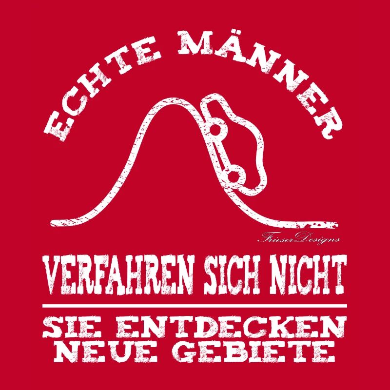 Echte Männer lustiges Auto Spruch