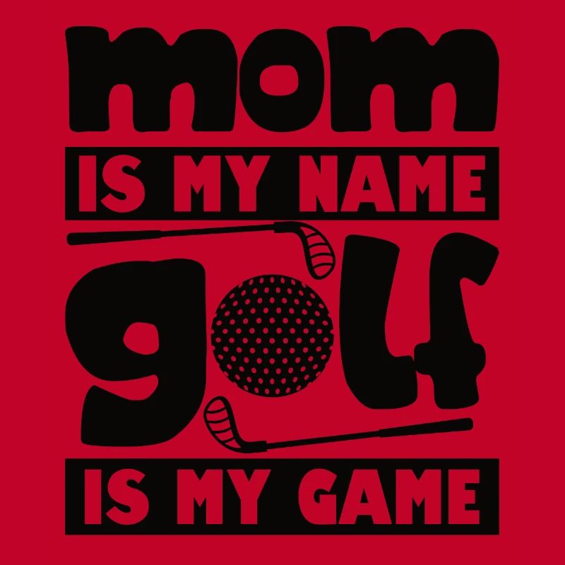 Golfspieler Golfer Golfschläger Golfen Golf Mutter