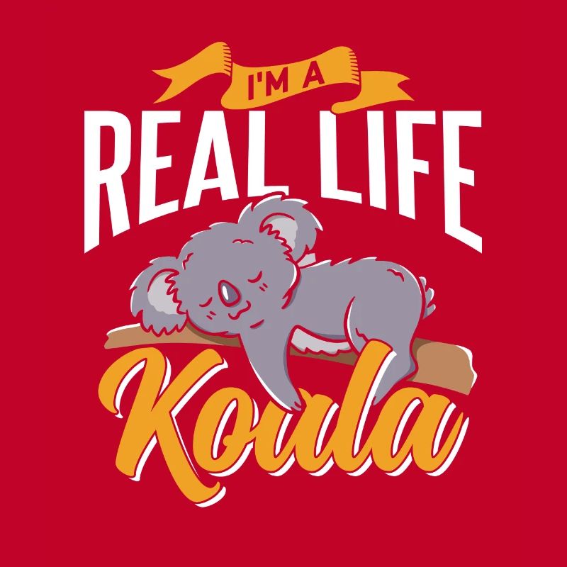 Ich Bin Ein Echter Koala Tier Koalabär Süß Koalas
