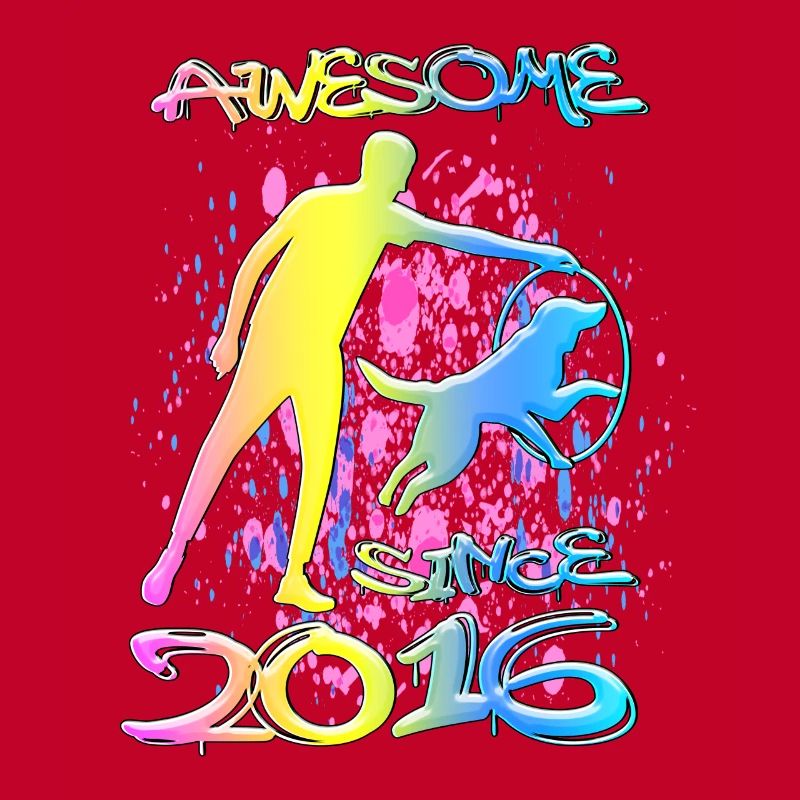 Awesome since 2016. Agility, Hundetraining