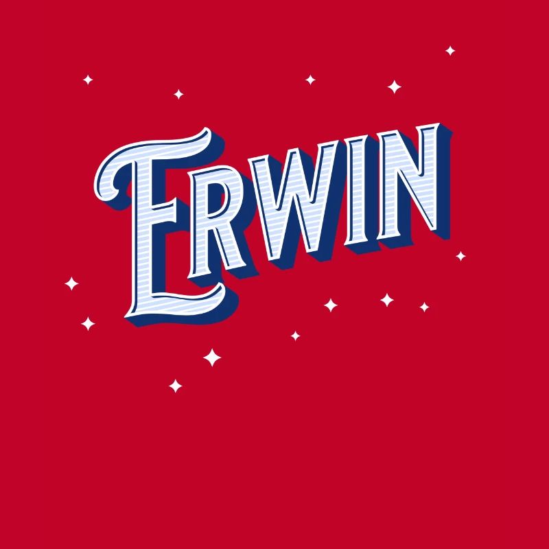 Erwin name personalized