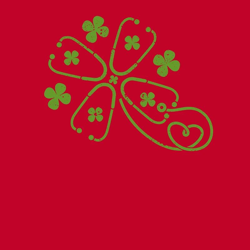 Trèfle Stéthoscope Trèfle Saint-Patrick Malade